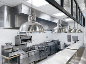 how to clean a commercial kitchen