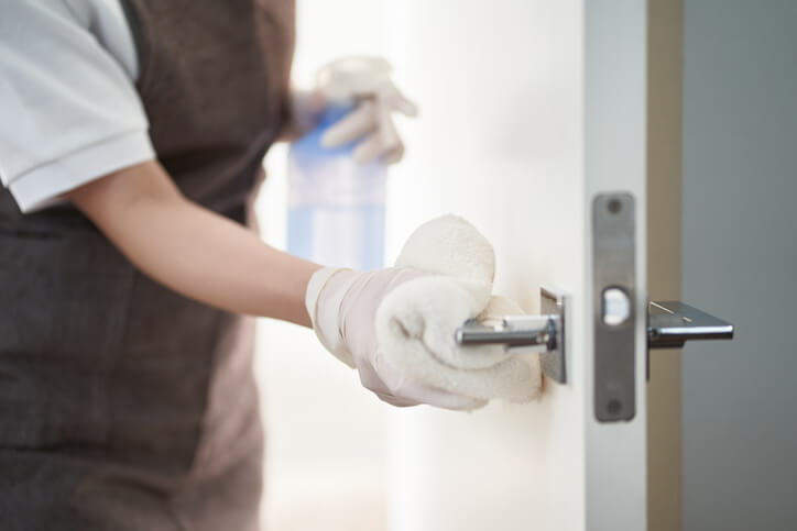 Commercial janitorial cleaning