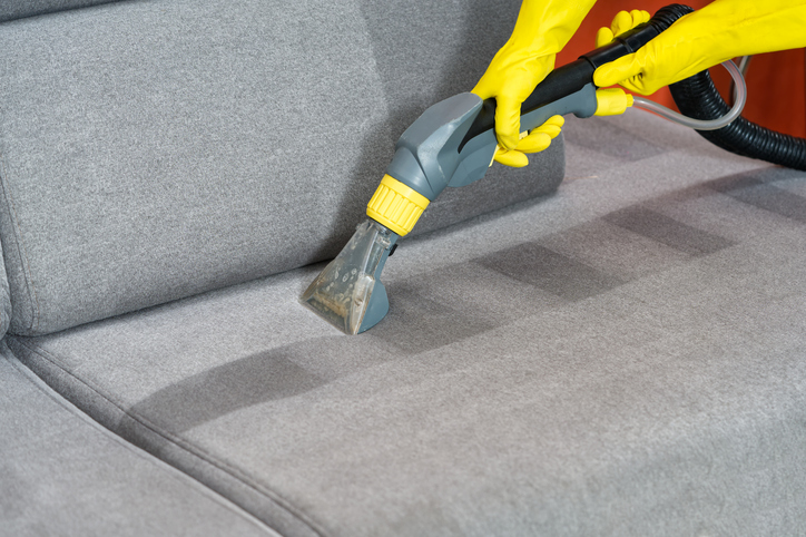 Can upholstery be washed? A professional cleaner can demonstrate this through vacuuming.